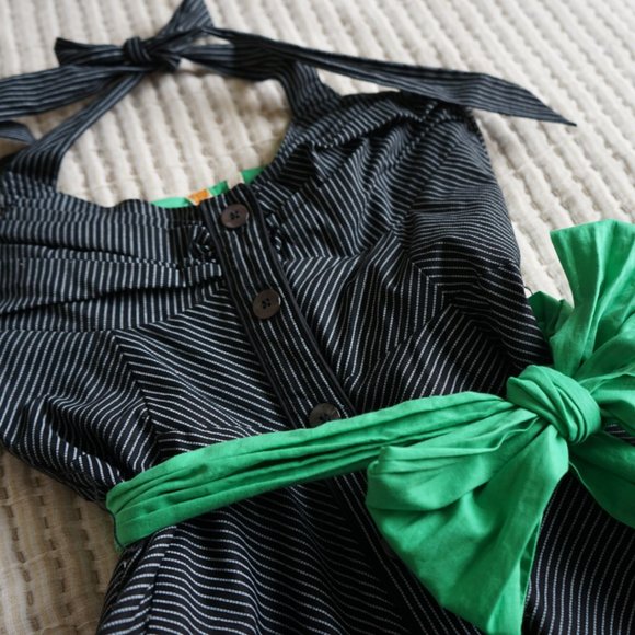 Anthropologie Maeve Striped Halter Dress - Picture 5 of 5